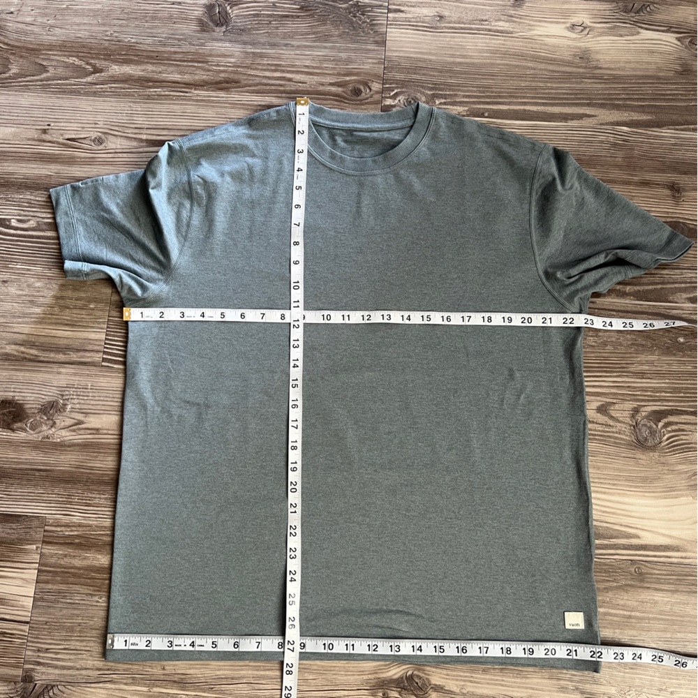 Vuori T Shirt Grey Super Soft - Picture 8 of 8